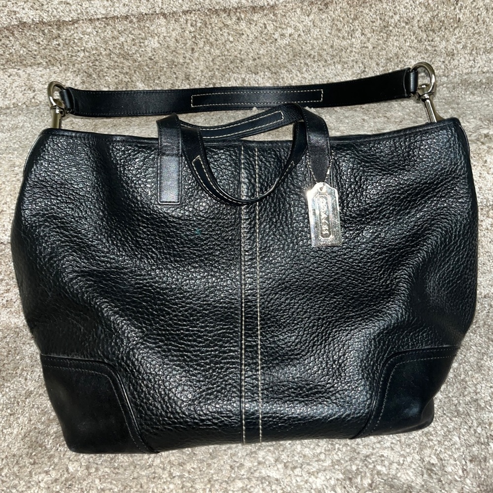 Black Coach Hadley Grain bag